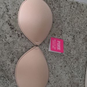 Backless, lightly lined bra